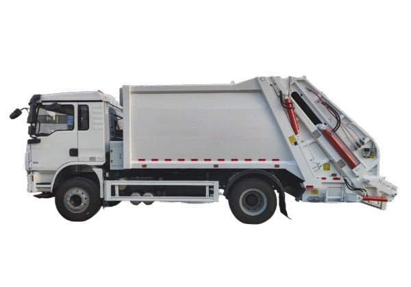 Shaanxi Automobile 12 cubic export compression garbage truck - Image 4