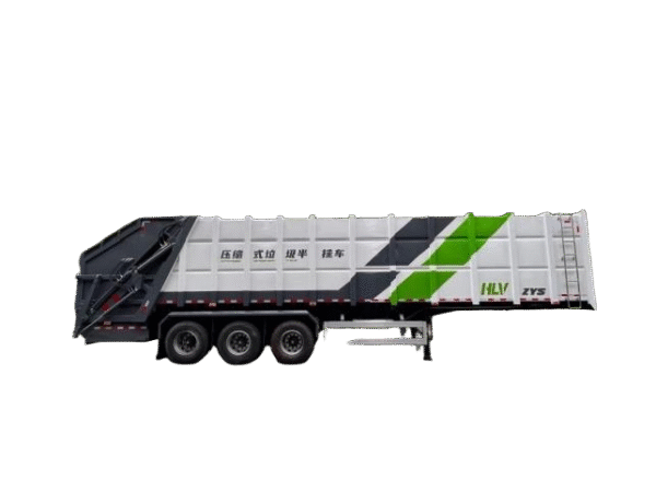 45 cubic compression garbage semi-trailer - Image 5