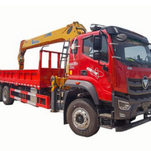 Foton Auman rear eight wheels - with 12 to 14 ton brand crane