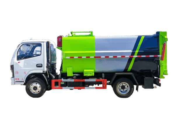 Dongfeng 7.5 cubic side-mounted compression garbage truck - Image 4