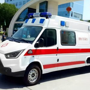 JMC Transit Long Wheelbase Fuxing Roof Gasoline Ambulance
