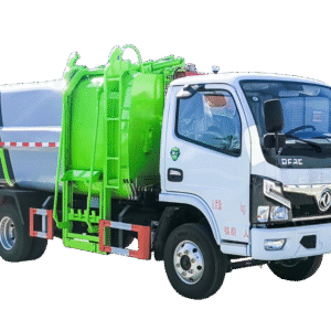Dongfeng 7.5 cubic side-mounted compression garbage truck