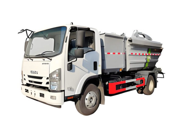 Isuzu garbage sorting and collection vehicle