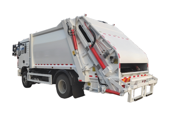 Shaanxi Automobile 12 cubic export compression garbage truck - Image 6