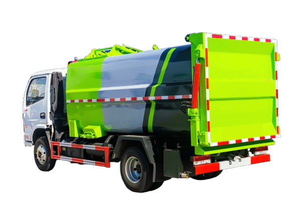 Dongfeng 7.5 cubic side-mounted compression garbage truck - Image 6