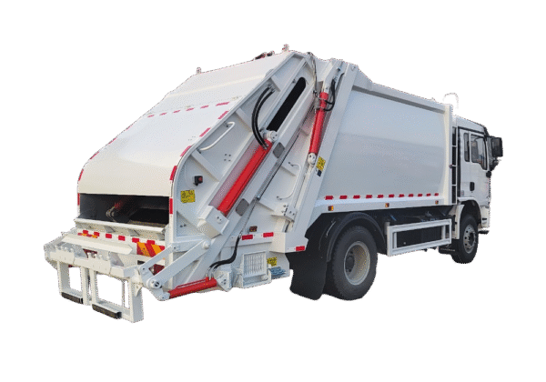 Shaanxi Automobile 12 cubic export compression garbage truck - Image 5