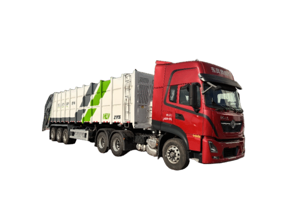 45 cubic compression garbage semi-trailer