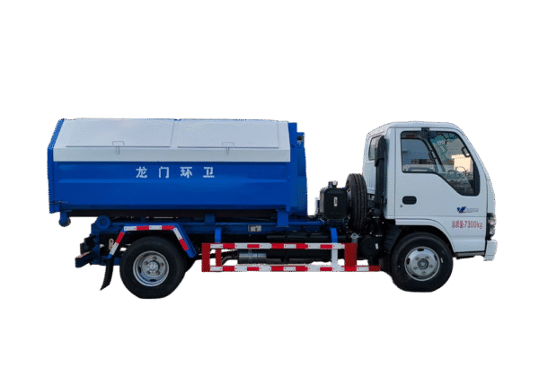 ISUZU 5 ton hook garbage truck - Image 3