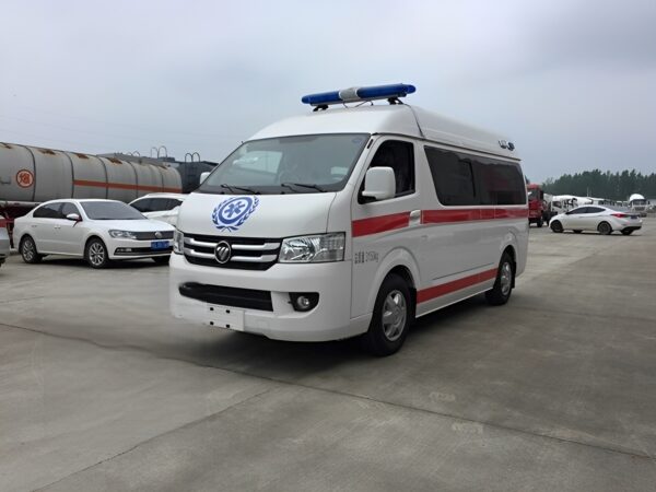 Foton G7 High Roof Gasoline Ambulance - Image 2