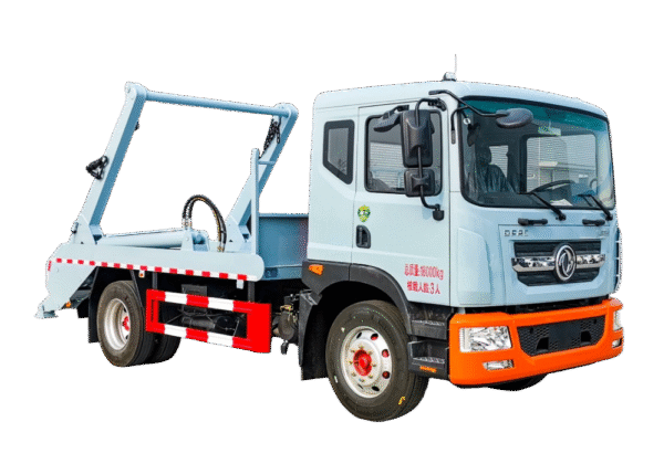 Dongfeng 10 cubic arm garbage truck