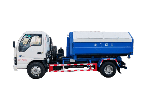 ISUZU 5 ton hook garbage truck - Image 4