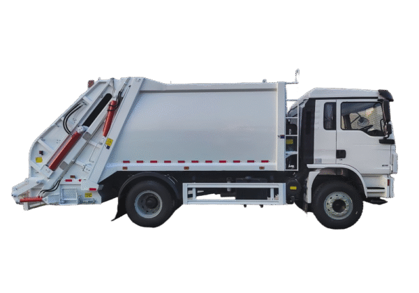 Shaanxi Automobile 12 cubic export compression garbage truck - Image 3
