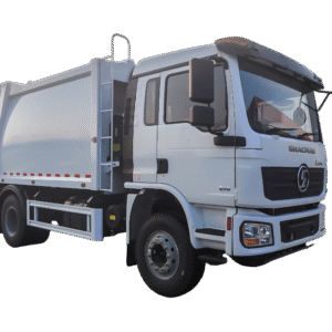 Shaanxi Automobile 12 cubic export compression garbage truck