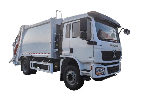 Shaanxi Automobile 12 cubic export compression garbage truck