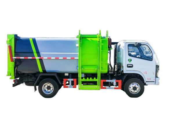 Dongfeng 7.5 cubic side-mounted compression garbage truck - Image 3