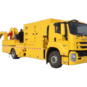 Isuzu large flow remote water supply and drainage rescue vehicle