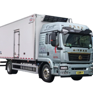 Sinotruk Shandeka 330HP  Automatic Refrigerated Truck（6.8m）