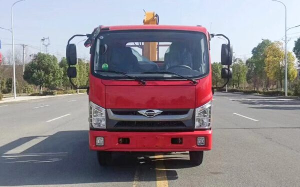 Foton blue brand with car crane - Image 5