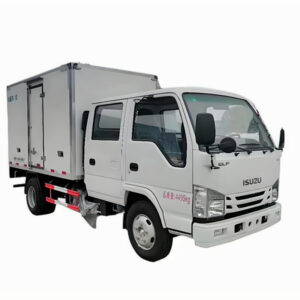 Isuzu double row export refrigerated truck