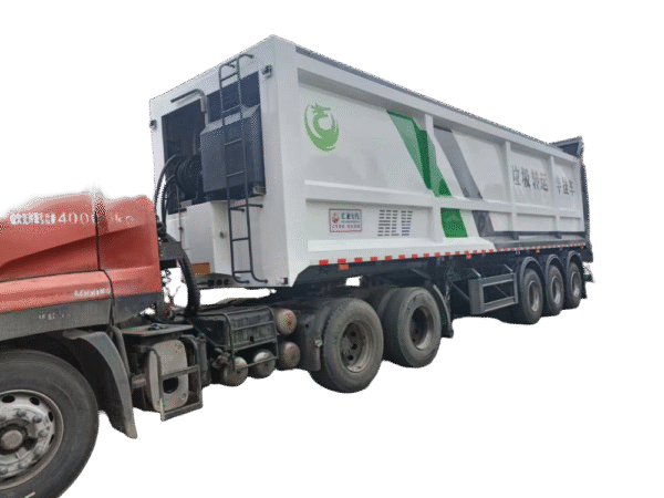 45 cubic garbage transfer semi-trailer - Image 2