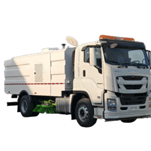 Qingling Isuzu 12m3 road sweeper