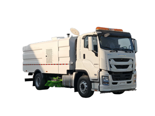 Qingling Isuzu 12m3 road sweeper