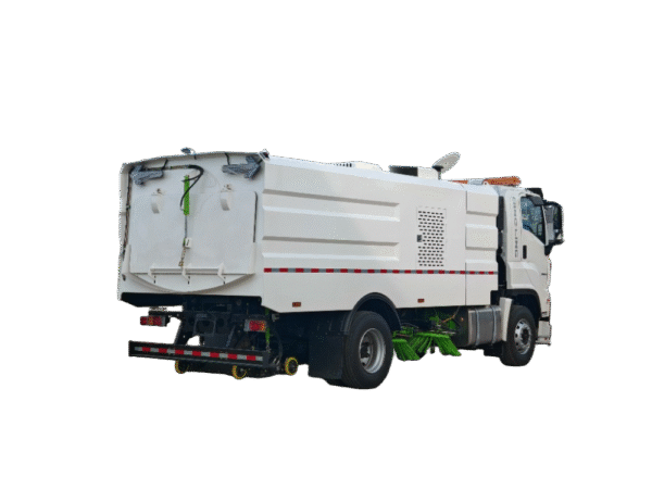 Qingling Isuzu 12m3 road sweeper - Image 5