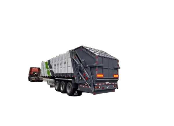 45 cubic compression garbage semi-trailer - Image 3