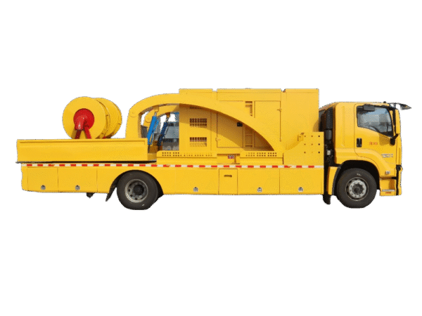 Isuzu large flow remote water supply and drainage rescue vehicle - Image 4