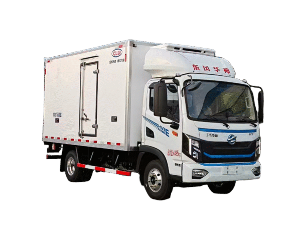 Dongfeng Huashen Pure Electric Refrigerated Truck (4.2m)