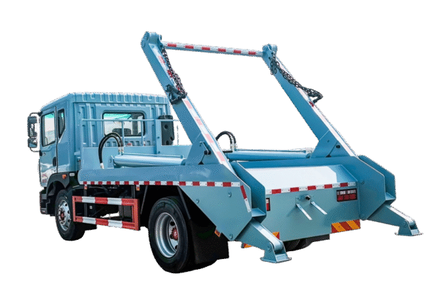 Dongfeng 10 cubic arm garbage truck - Image 6