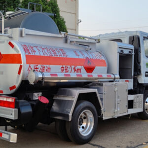 National VI Dongfeng Duolika D5 Blue License Plate Fuel Tanker